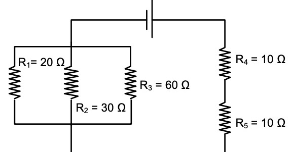 Perhatikan Gambar Rangkaian Listrik Di Bawah Ini Kuat Arus Listrik Yang Melewati Hambatan R2 Adalah Mas Dayat