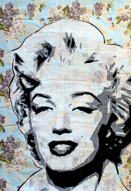 Marilyn Monroe street art israel fashion painter artwork pop modern