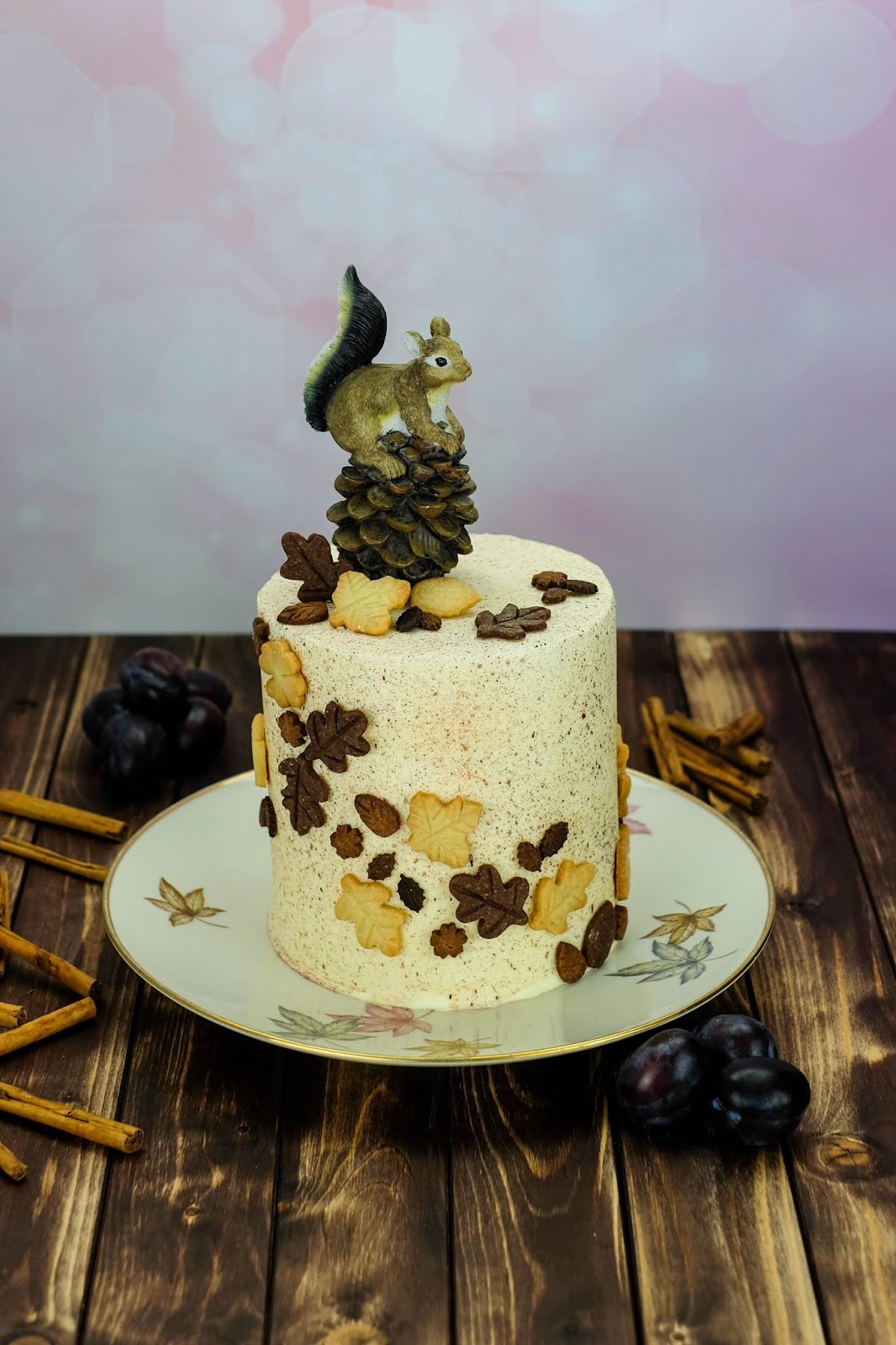 Zimt Molly Cake Mit Pflaumen Und Mascarpone Fullung Marion S Kaffeeklatsch