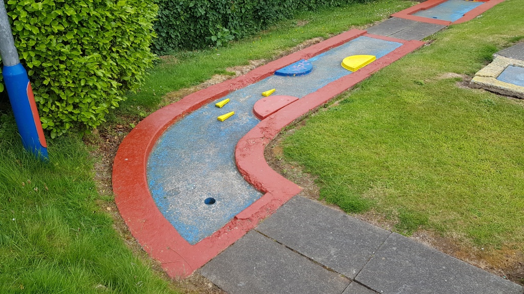 The Ham and Egger Files Crazy Golf at Victoria Park in Scarborough