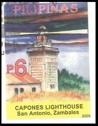 Beacon Light Philately: 0166. Philippines - Capones Lighthouse