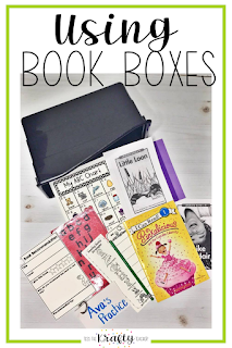 book boxes for the classroom pin image