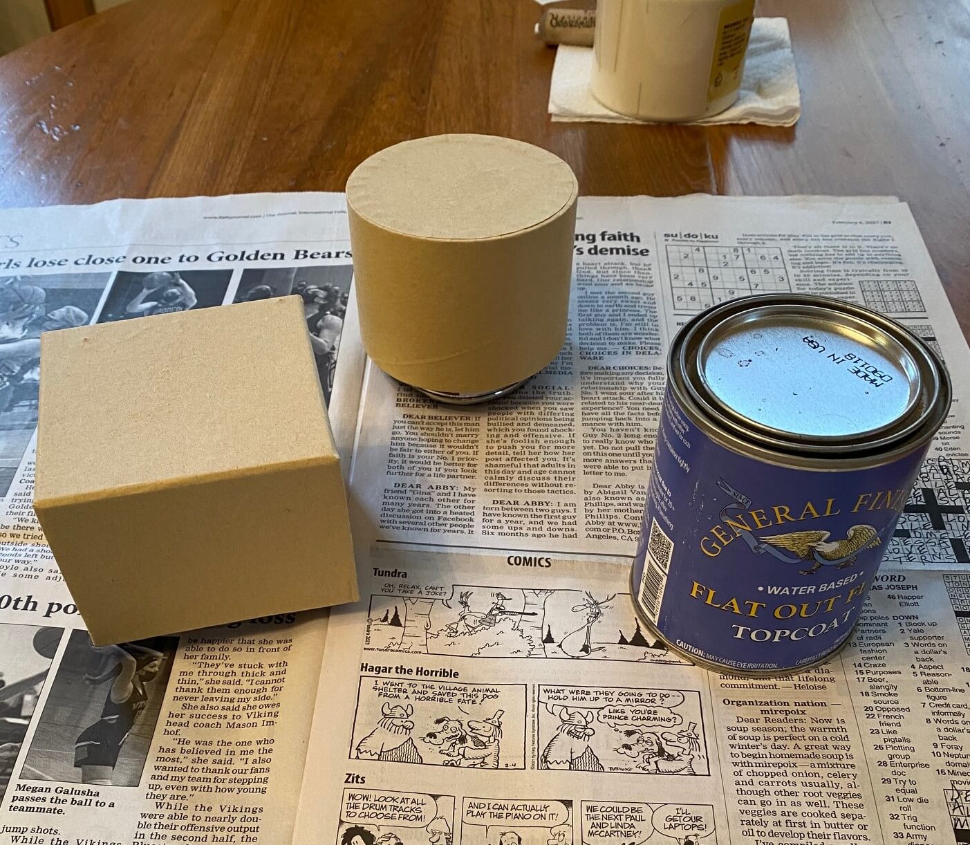 More Paper Mache Box Upcycles With Dollar Tree Rub On Transfers Organized Clutter