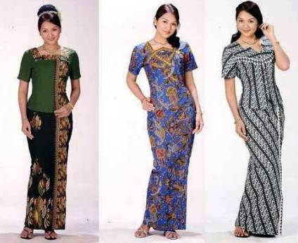 18 Koleksi Baju Batik Setelan Wanita Model Terbaru 