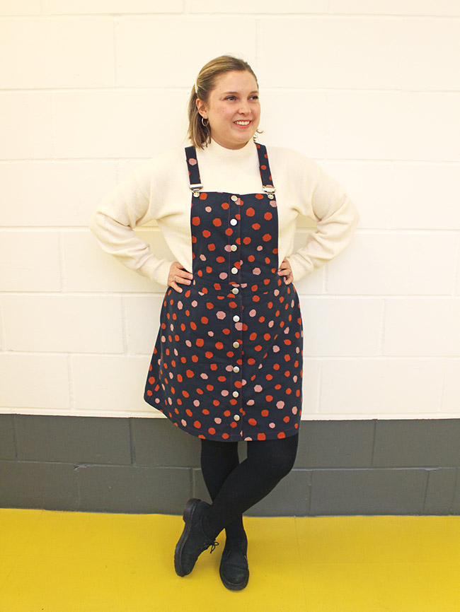 Louise's Bobbi pinafore - Tilly and the Buttons