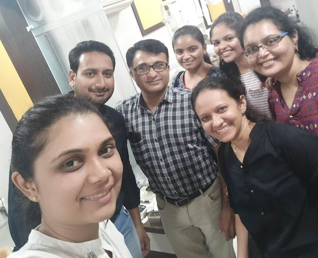 Dr Bharat Katarmal with his students for Root Canal Treatment workshop