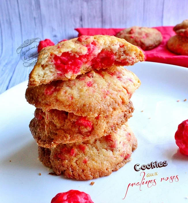 Cookies-pralines-roses