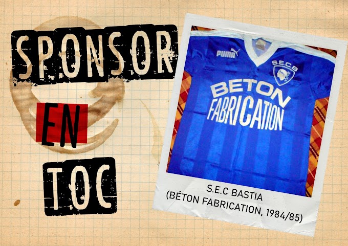 Sponsor en toc. S.E.C. BASTIA (Béton fabrication).