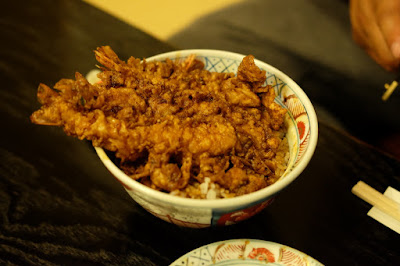 東京観光　浅草 大黒家天麩羅 別館　天丼