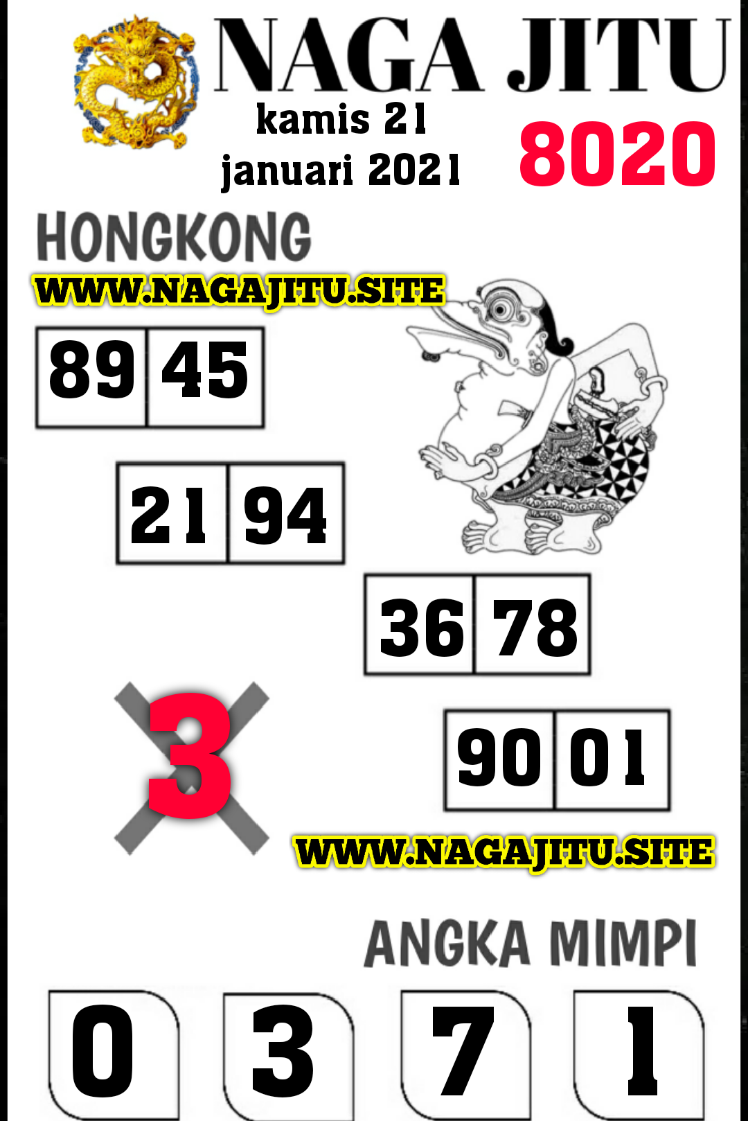 Syair Naga Hongkong Kamis 21 Januari 2021 Syair Naga Jitu