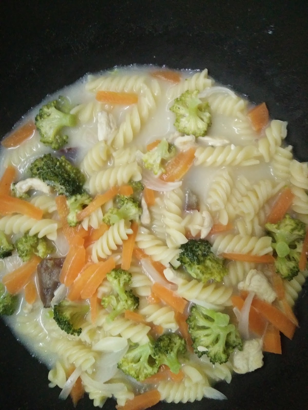Sarahchedan Resepi Makanan Baby Creamy Pasta