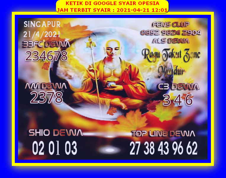 gambar togel syair sgp