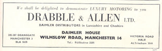 Drabble and Allen advert from Motor 16 October 1963