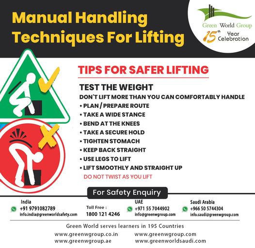 Manual Handling Lifting Techniques