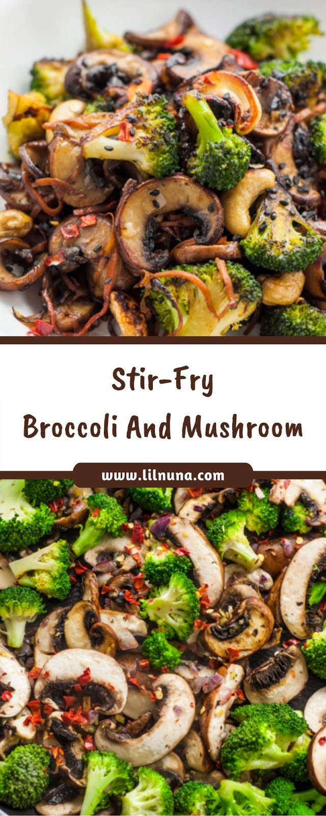 Stir-Fry Broccoli And Mushroom
