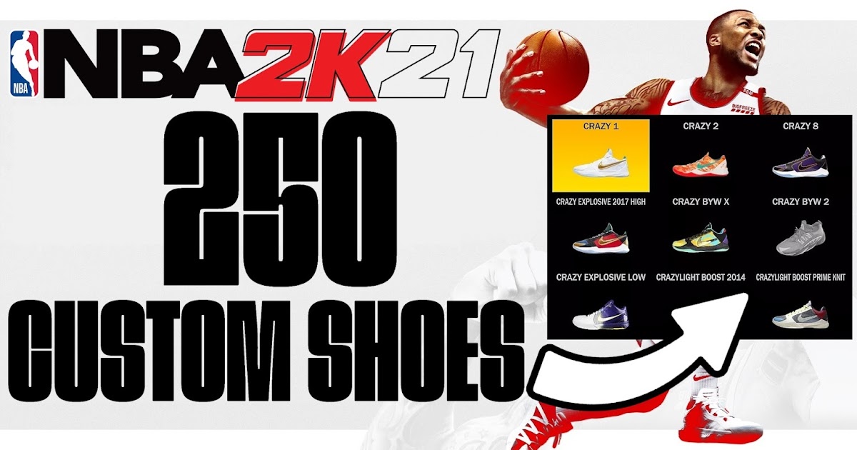 NBA 2K21 Complete Package with 250 Custom Shoes by ORIAT Shuajota NBA 2K24 Mods, Rosters