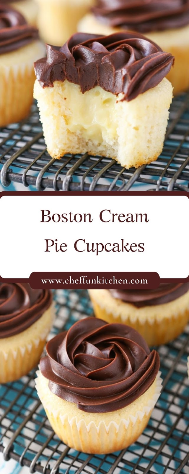 Boston Cream Pie Cupcakes Boston Cream Pie Cupcakes