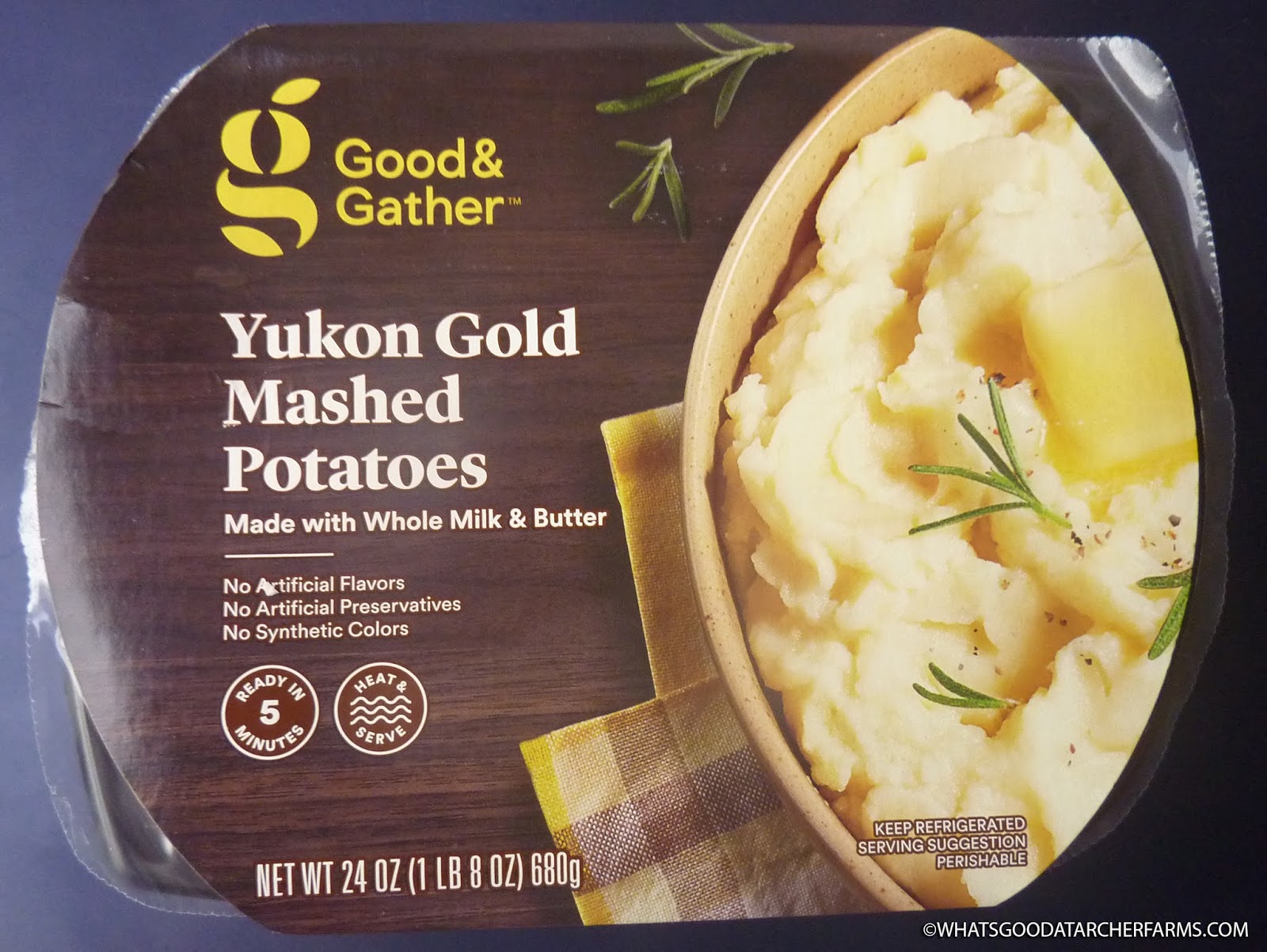 What's Good at Archer Farms? Good & Gather Yukon Gold Mashed Potatoes