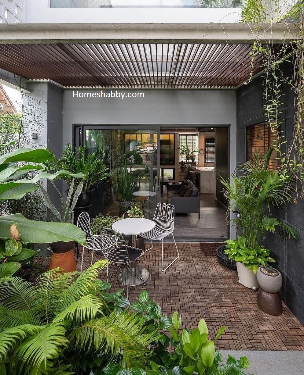 Ide Taman Minimalis Unik dan Modern Tidak Nguras Kantong ~ Homeshabby