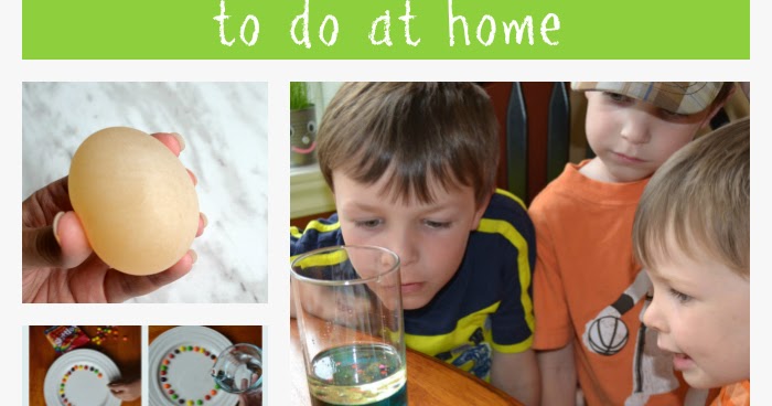 East Coast Mommy: At Home Science for Kids... 15+ simple experiments
