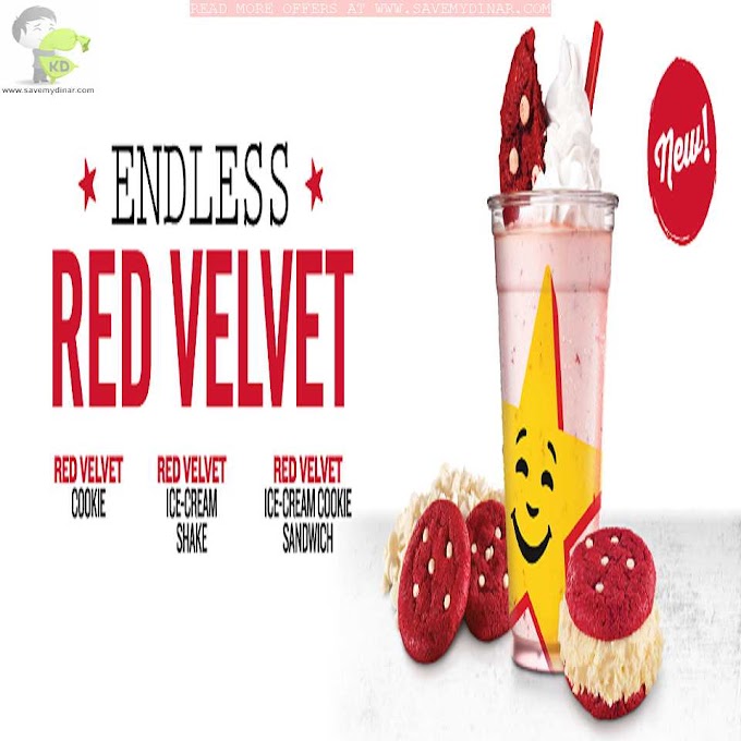 Hardees Kuwait - New Red Velvet
