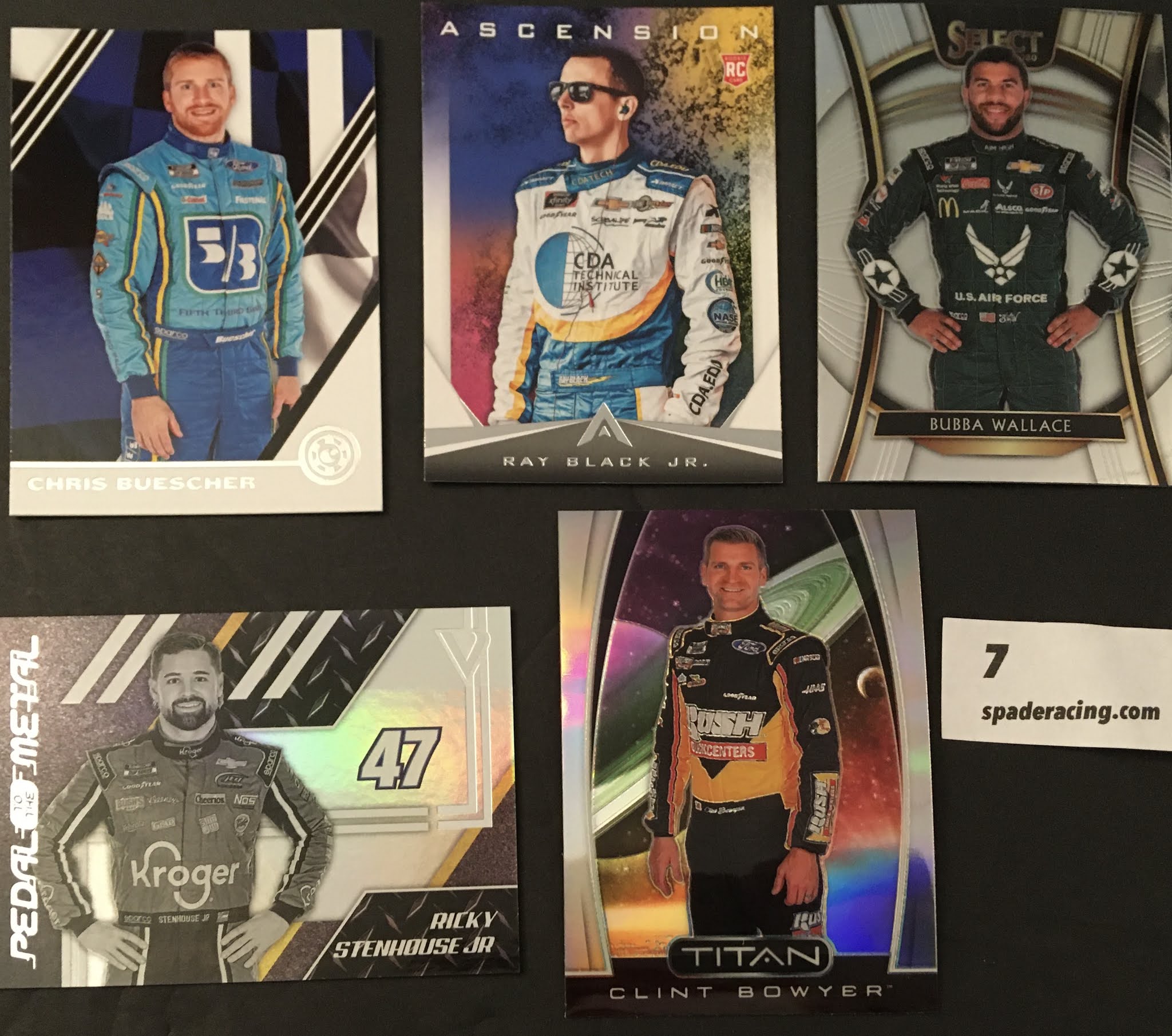 Spade Racing 2020 Panini Nascar Chronicles Cards Unboxing PACK 7 of 24