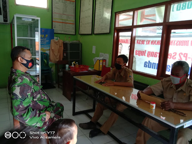 Masa New Normal, Babinsa Harap Masyarakat Disiplin