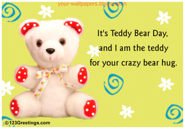 Your Wallpapers: Teddy Bear Day SMS
