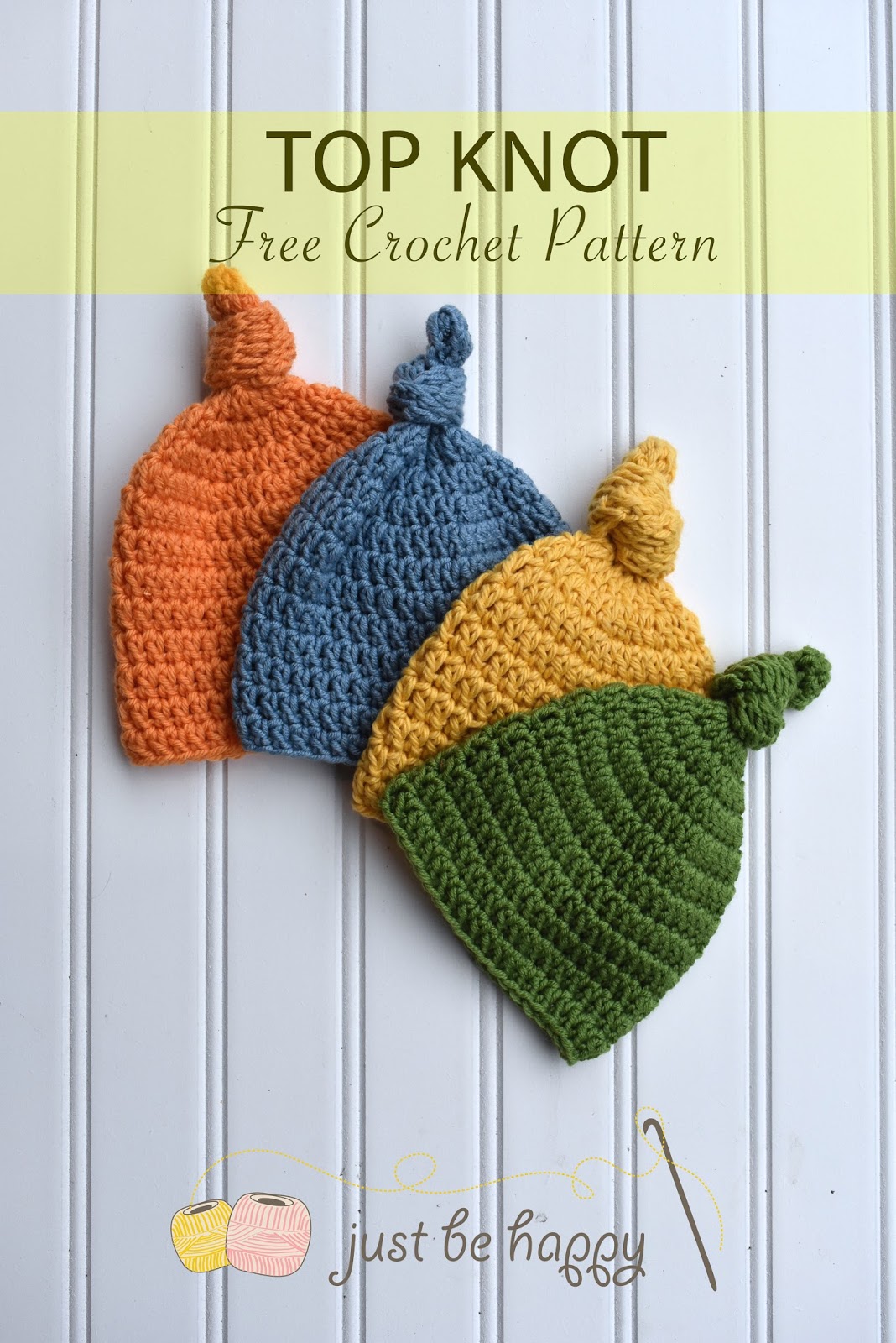 Crochet Baby Knot Hat Pattern Ovie Media