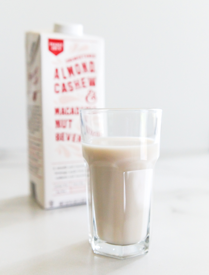 Trader Joe's Almond, Cashew, & Macadamia Nut Beverage Review Sweet on