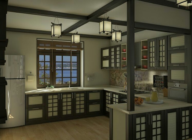 japandi style kitchen design