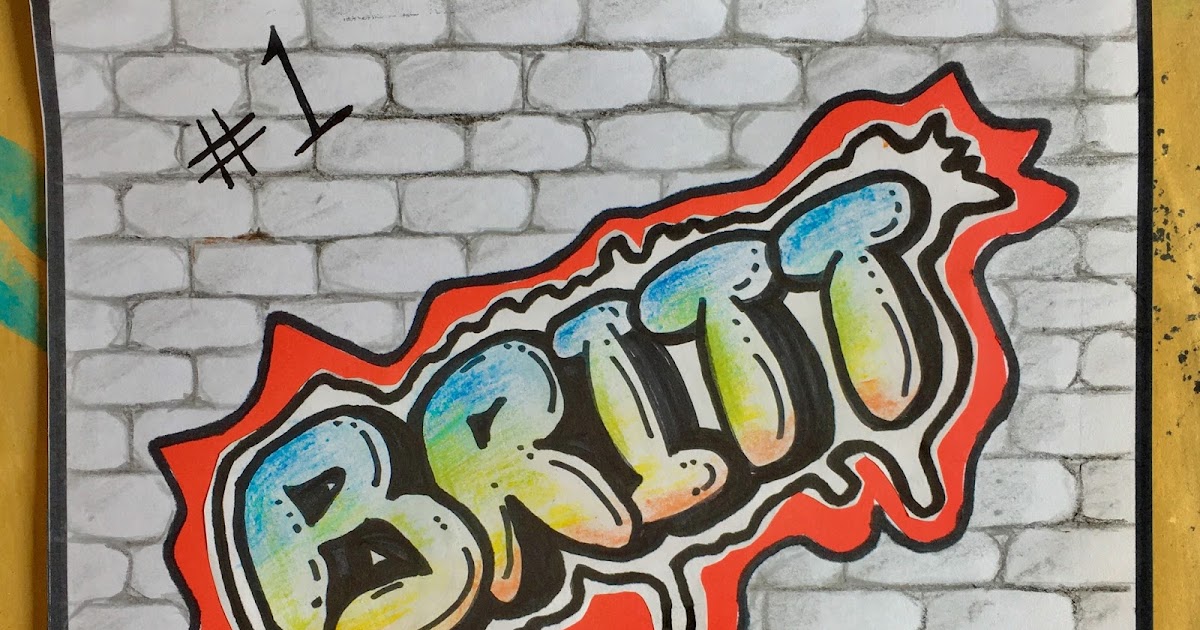 Art Room Britt: Graffiti Lesson