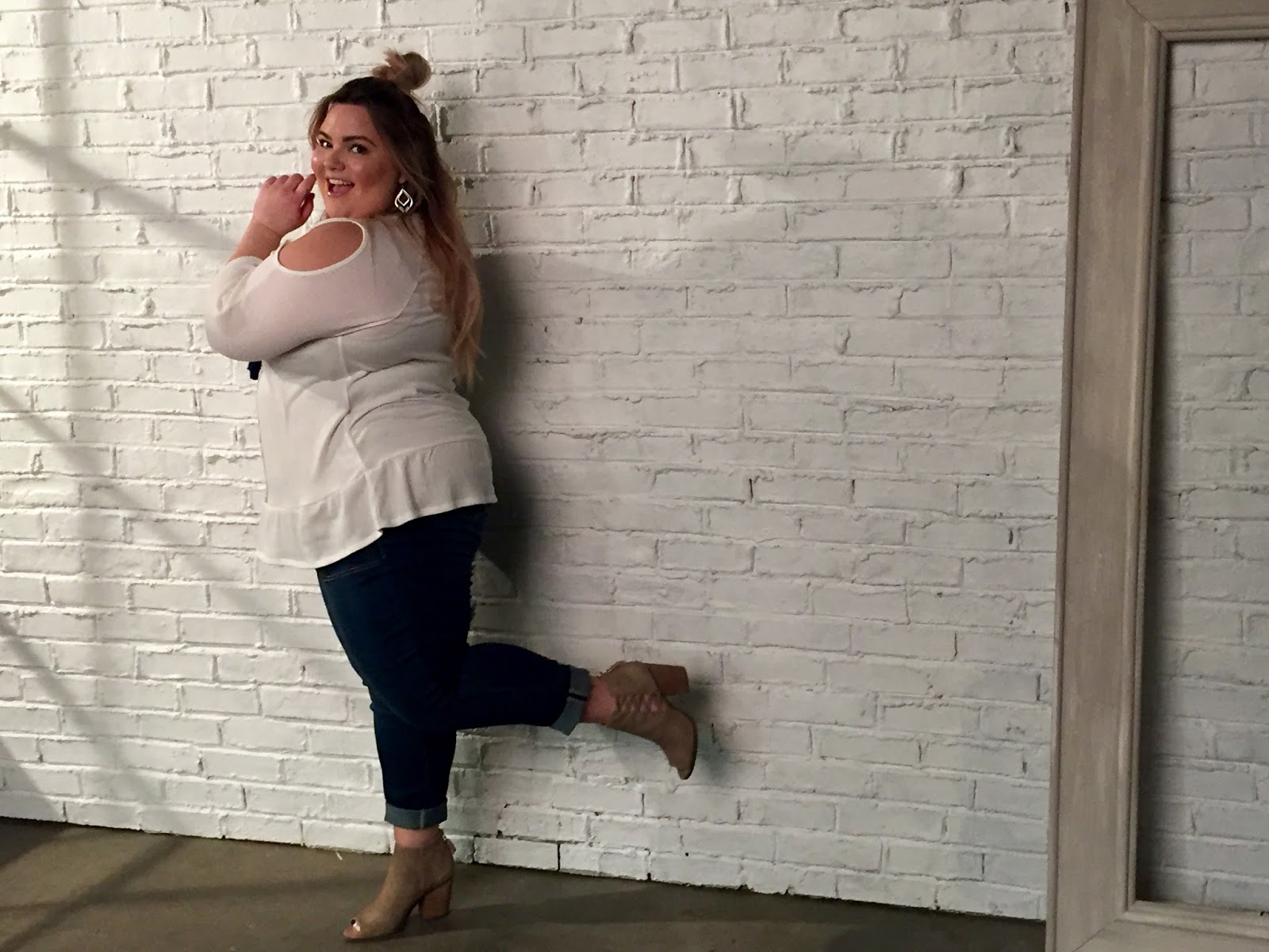 who is that girl in the Meijer's plus size campaign, #styleforeverybody, meijer stores, midwest, meijer sizes small through 3x, meijer womens department, meijer plus size department, meijer radio ad, natalie in the city, natalie craig, plus size fashion blogger, spring style, plus size