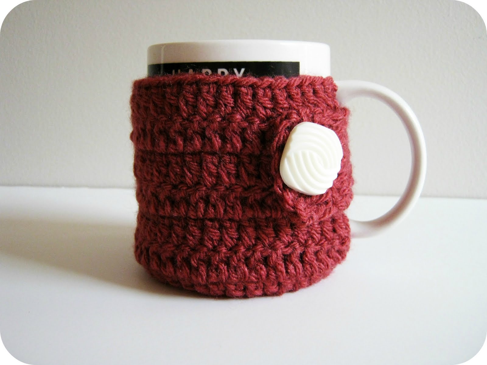 Mug Cozy Crochet Pattern Easy Crochet Patterns