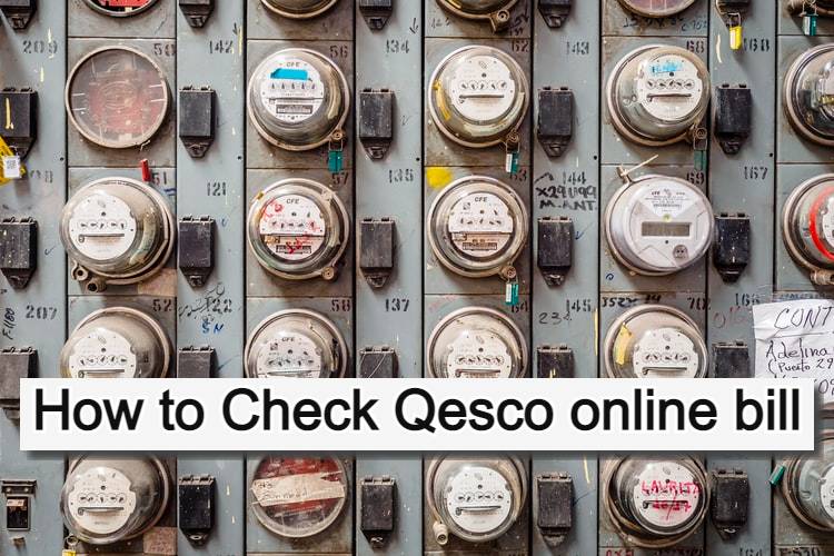 Qesco online bill 2021 How to Check qesco online bill?