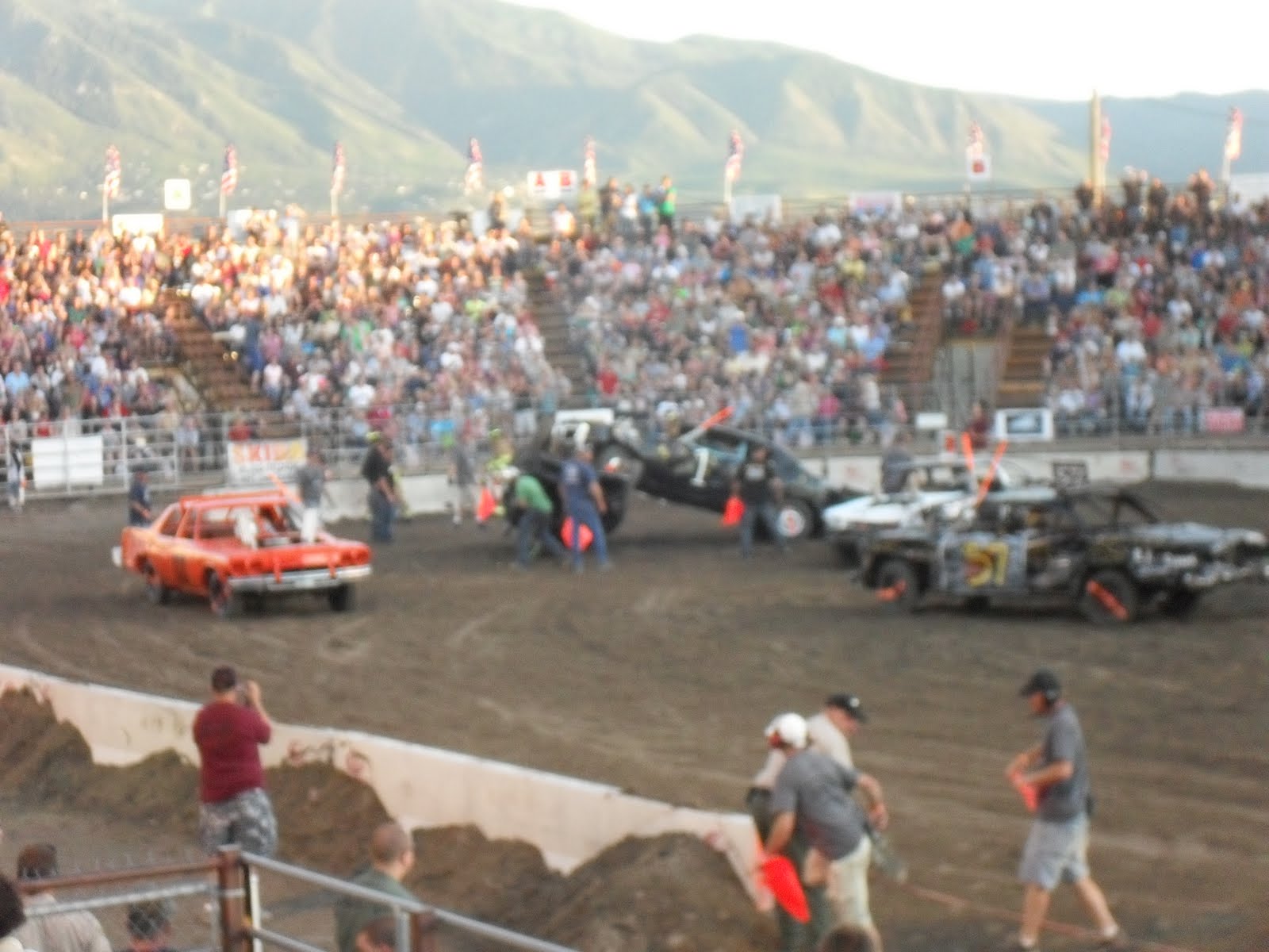 Evan & Heather Spanish Fork Demolition Derby