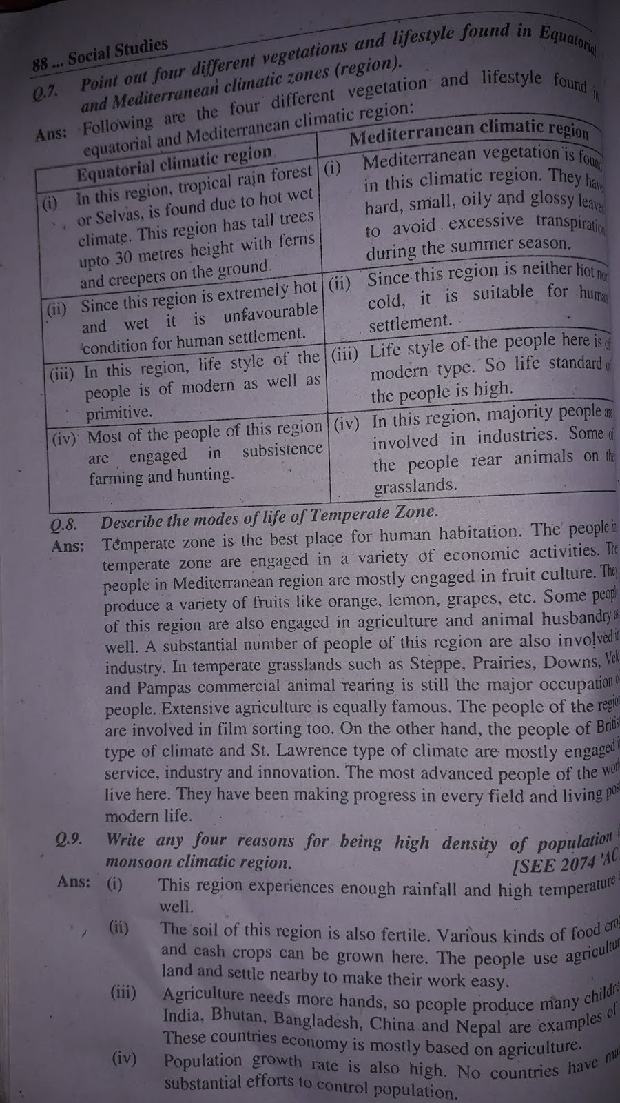Social Studies Class 7 Formulas My Big Book Of Social Studies Class 3