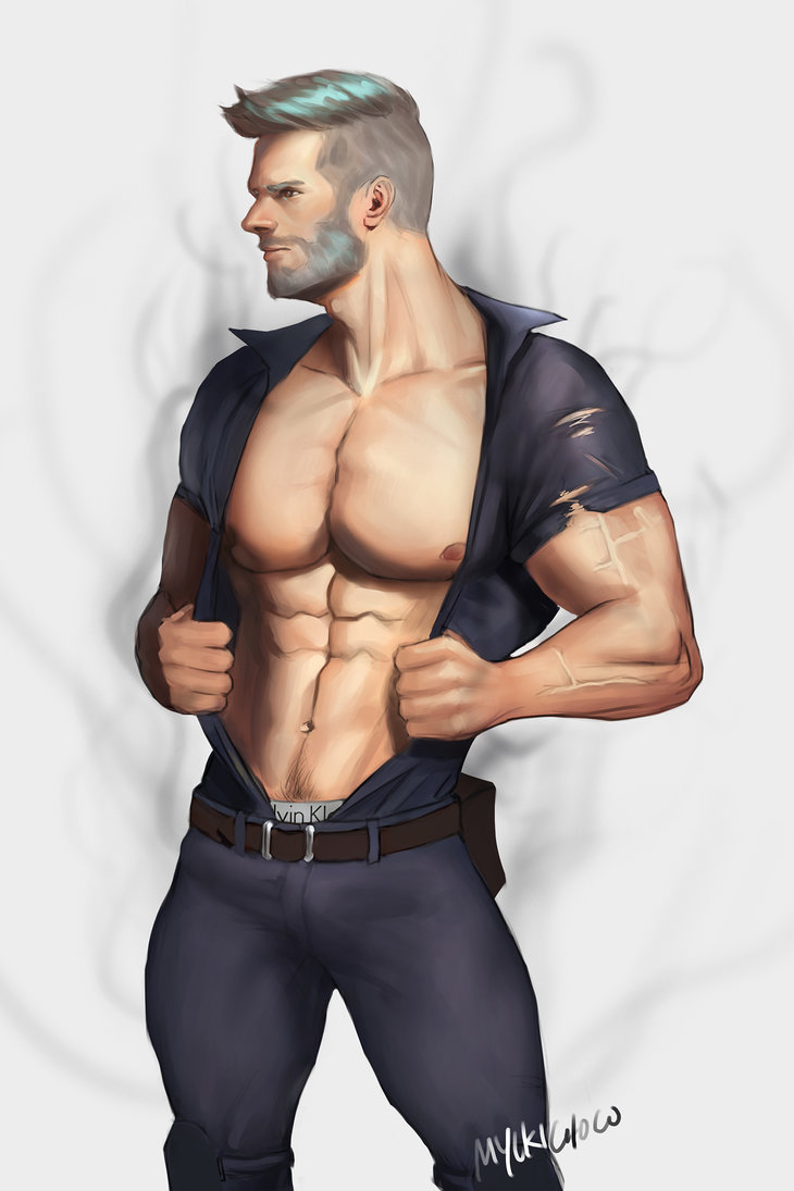 Brawny man Art