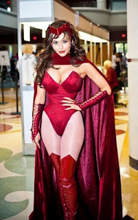 Chicas cosplay.: Scarlet Witch Cosplay.
