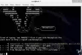 MSFCONSOLE Hack Android Jarak Jauh Menggunakan Kali Linux