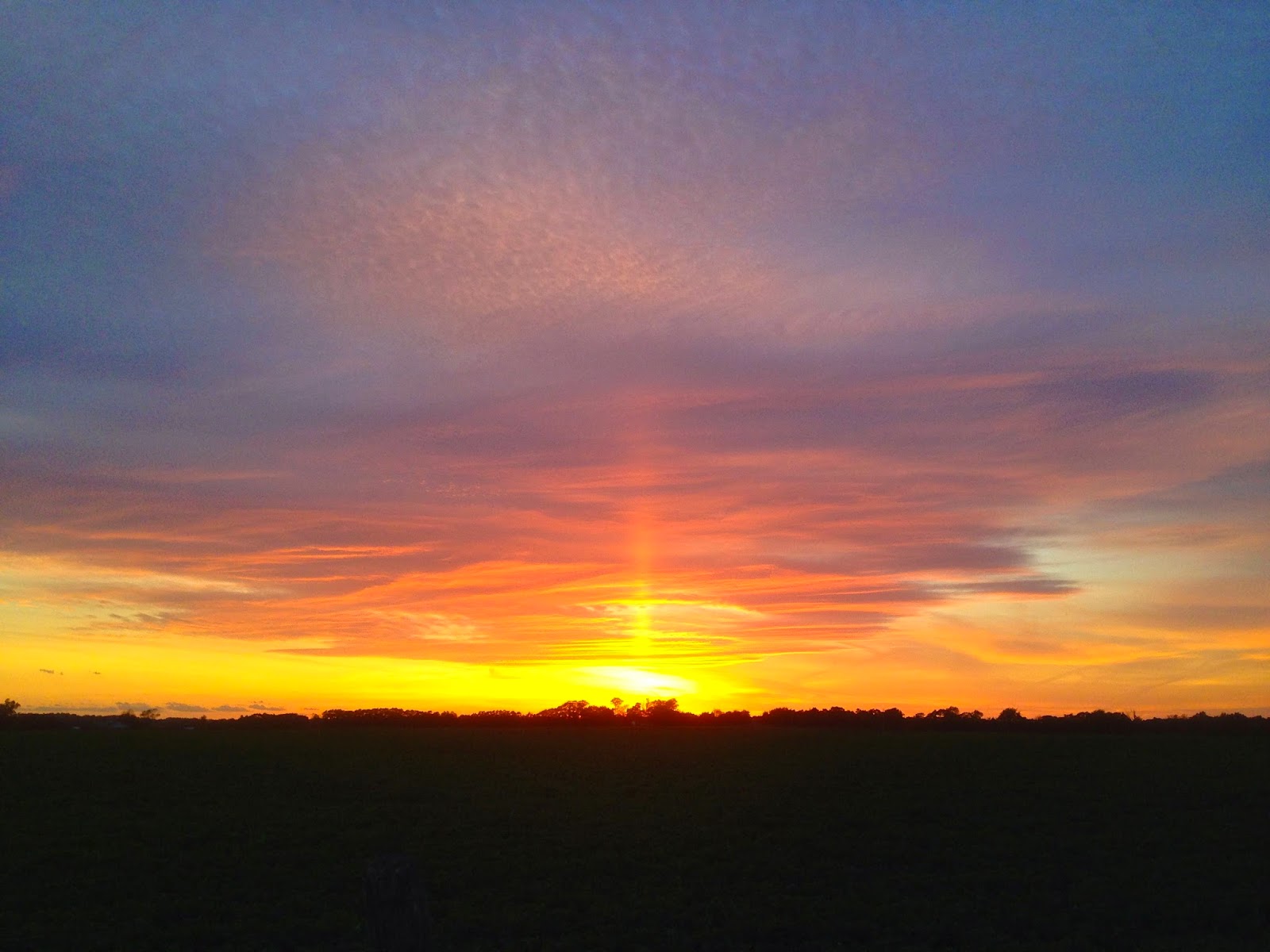 Regular Folks! Southwest Missouri October Sunset