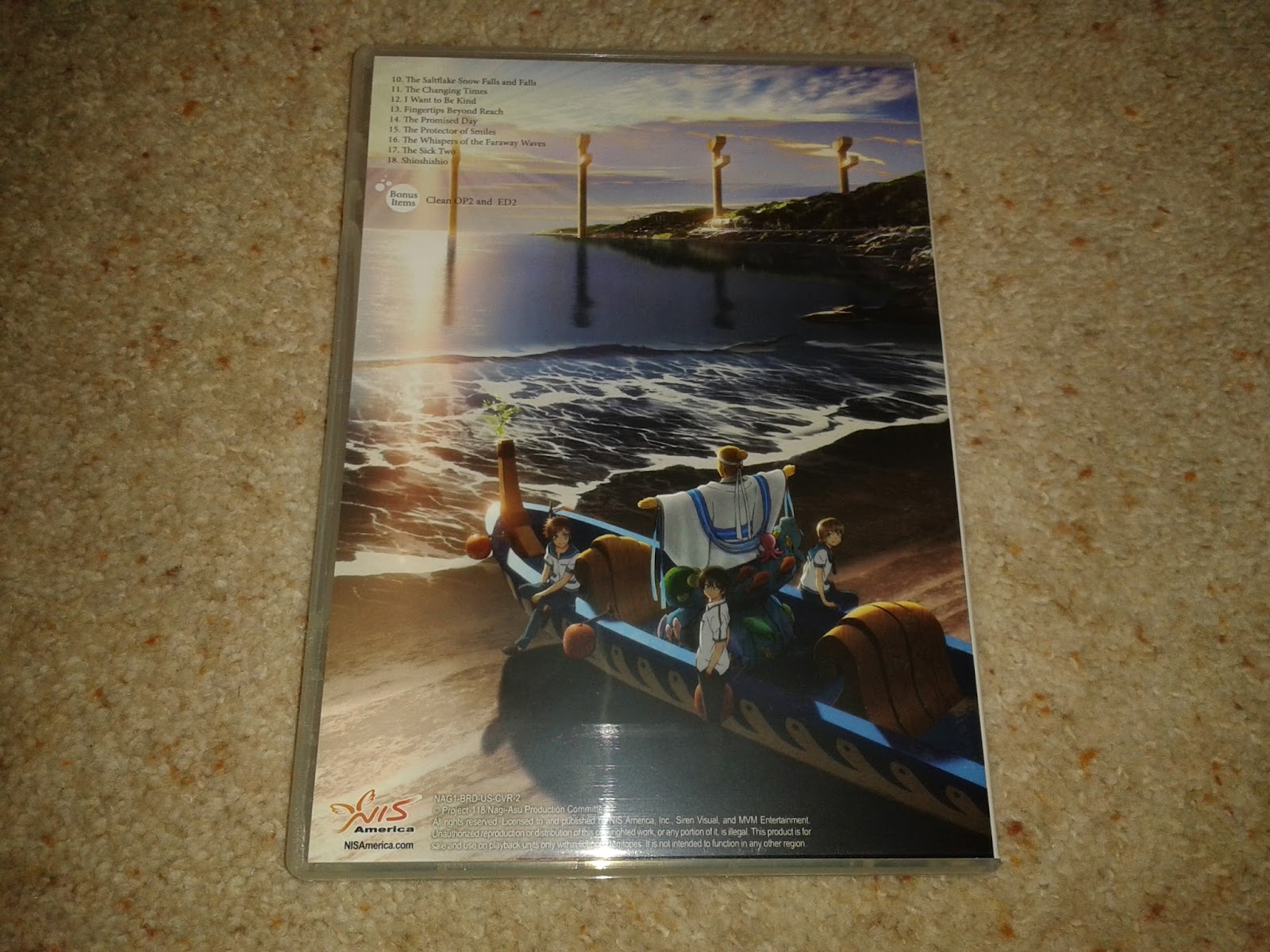 Review: A Lull in the Sea (Nagi no Asukara) Complete Series Premium Edition  Blu-ray – Beneath the Tangles