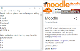 Penglajon Soal Animasi 3 Dimensi 3d Dengan Format Aiken Untuk Import Di Moodle