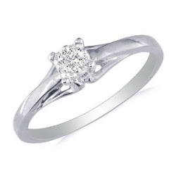 promise gold ring diamond 10k 05ct rings girlfriend solitiare cheap superjeweler
