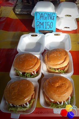 mknace unlimited™ | Gerai Burger Pasar Malam Nusa Perintis