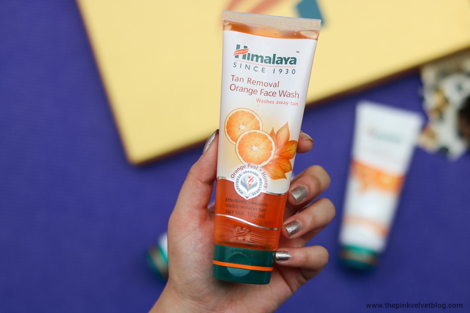 Himalaya Herbals Tan Removal Orange Face Wash, Scrub, and Peeloff Mask