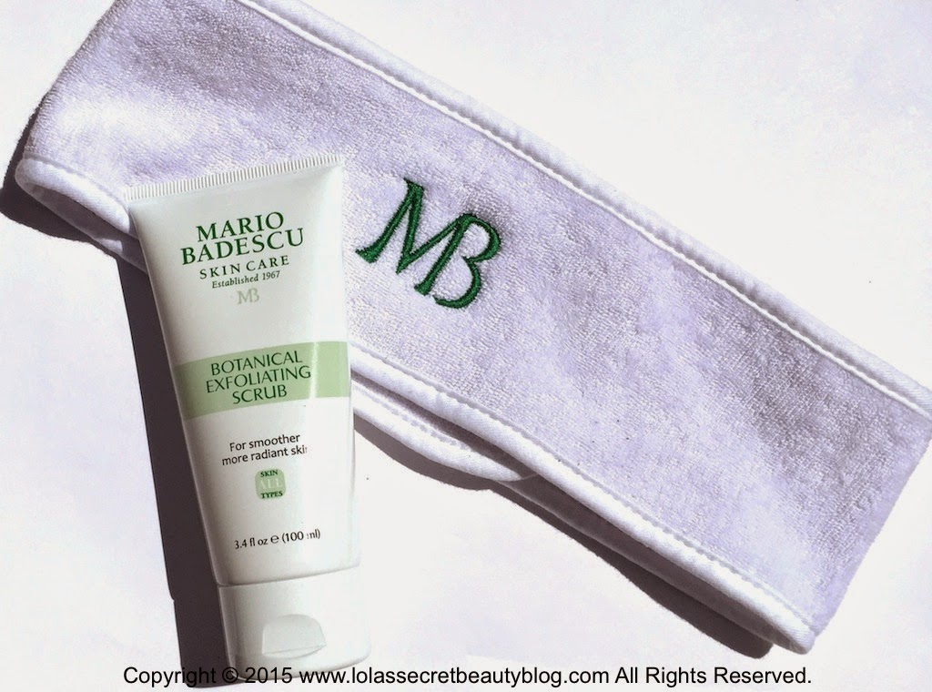 botanical exfoliating scrub