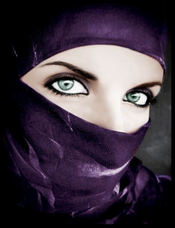 Gambar Wanita Muslimah Bercadar | Kumpulan Gambar