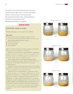 Apoyo Primaria Ciencias Naturales 4to Grado Bloque III Tema 2 La cocción y la descomposición de los alimentos