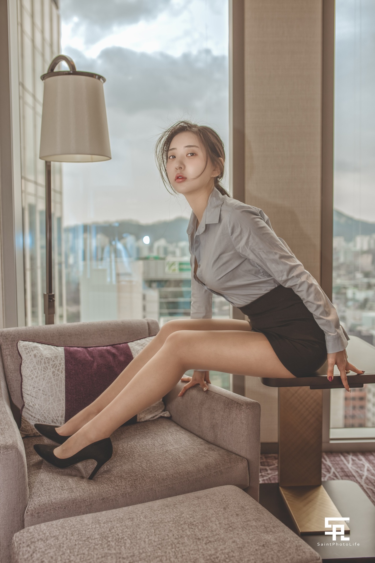 Zenny 신재은, [SAINT Photolife] OL Office Lady